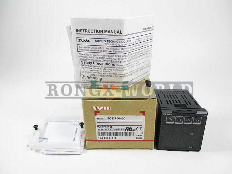 New ONE SHINKO Thermostat BCS2R00-00 100-240VAC 3A - ONE SHINKO