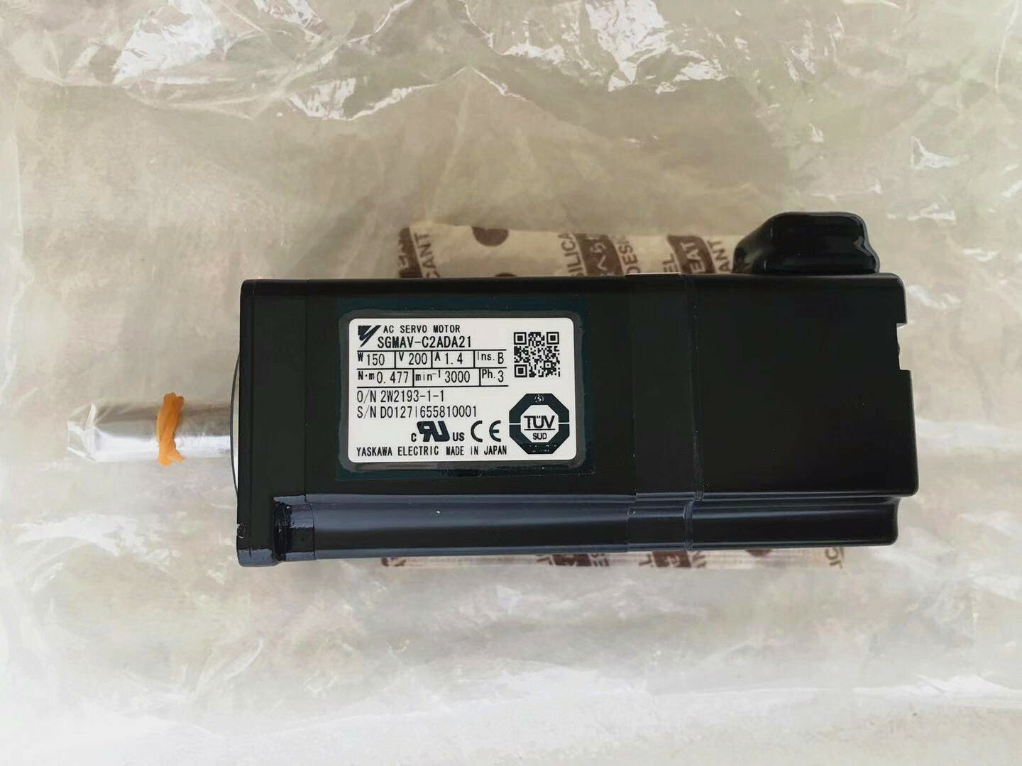 YASKAWA AC SERVO MOTOR SGMAV-C2ADA21 SGMAVC2ADA21