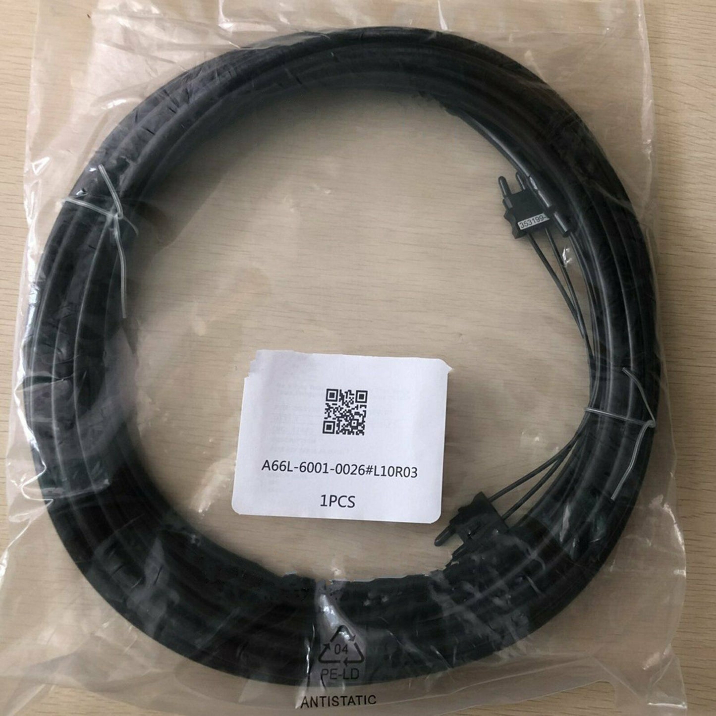 Used Fanuc A66L-6001-0026 Fiber Cable – Fully Tested 10M - FANUC