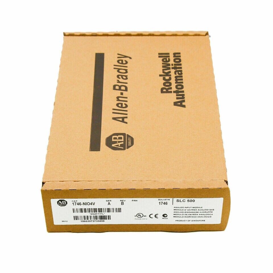 New Factory Sealed AB 1746 NIO4V A SLC 500 Analog Output Module - NIO