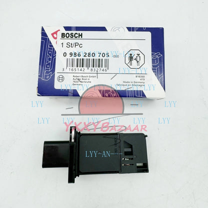 Mass Air Flow Meter Fits Ford Focus Fiesta B-Max 1.5 1.6 dCi 2.0 2.3 0986280705
