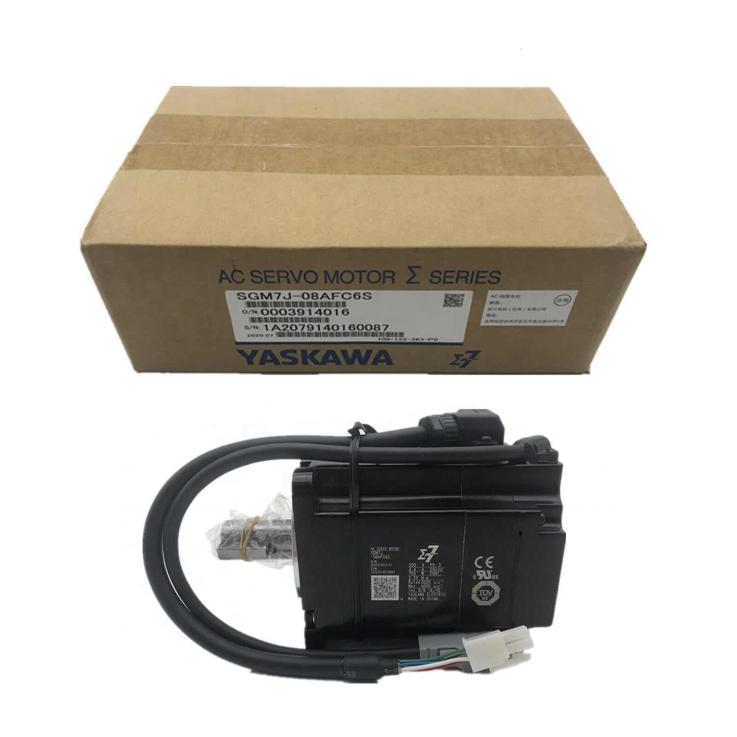 new In Box YASKAWA SGM7J-08AFC6S Servo Motor - YASKAWA