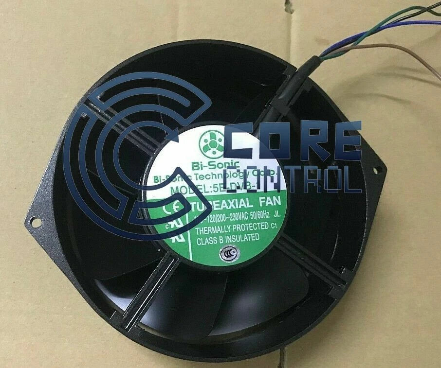 1pcs Bi-Sonic 5E-DVB-1 17055 AC110-220V Dual Voltage Metal Frame Leaf Fan
