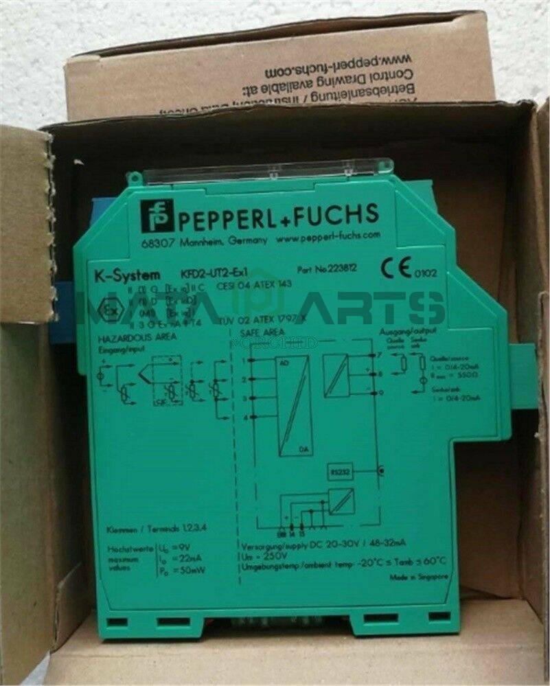 Pepperl + Fuchs KFD2-UT2-Ex1 Temperature Signal Input Barrier - PEPPERL + FUCHS