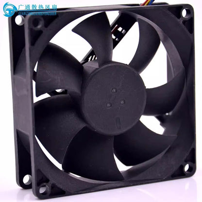 FOXCONN PVA080G12R 8025 DC12V 0.80A 8CM 4-wire ball bearing high air flow coolin