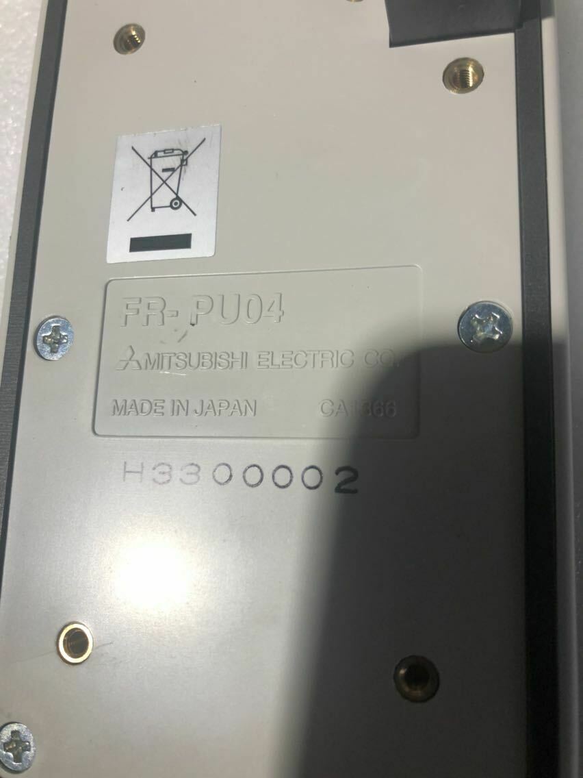 used 1 PC Mitsubishi Parameter Unit FR-PU04 Tested In Good Condition - MITSUBISHI