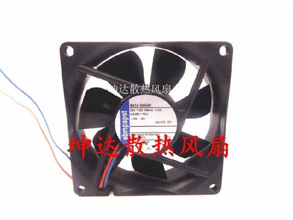 new 1 pcs cooling Fan 8414NHHR 8025 8cm 24V 138mA 3.3W Double ball fan 2 wire - COOLING FAN 8414NHHR