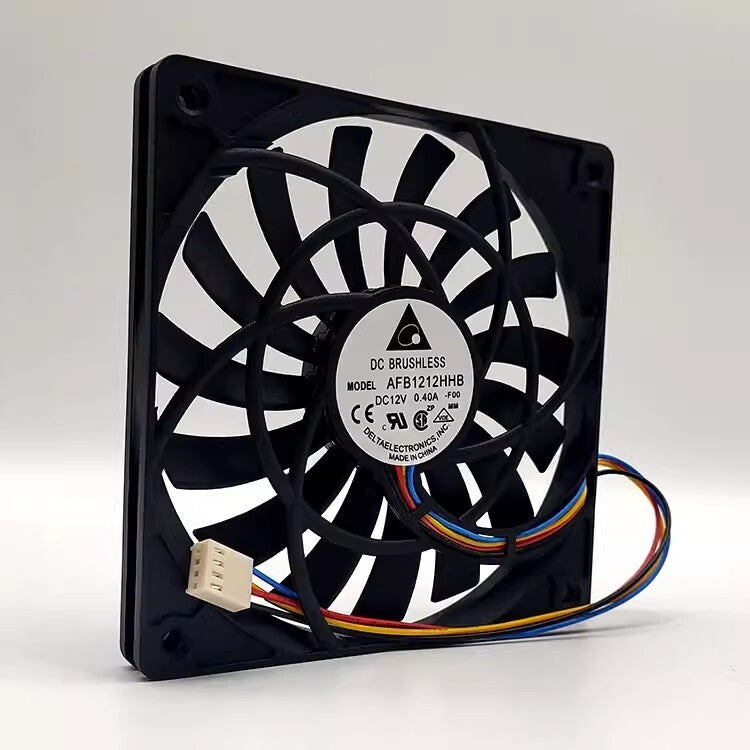 Delta AFB1212HHB 12013 DC12V 0.14A 4-Wire PWM Temperature Control Fan