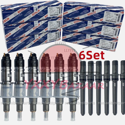 6Pcs Diesel Fuel Injector Fits For Cummins Dodge Ram 2500 3500 6.7L 2007-2012