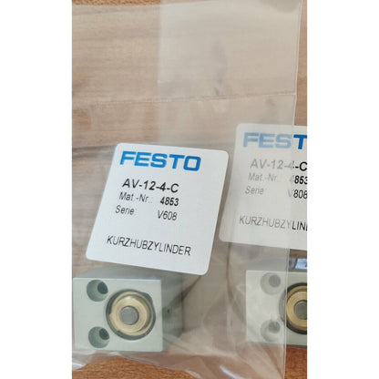 Festo AV-12-4-C Small Single-Acting Cylinder - FESTO