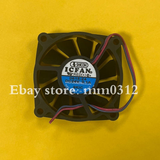 new 1pcs  ICFAN 0615-24 6015 24V 0.10A 6cm inverter disk chassis cooling fan