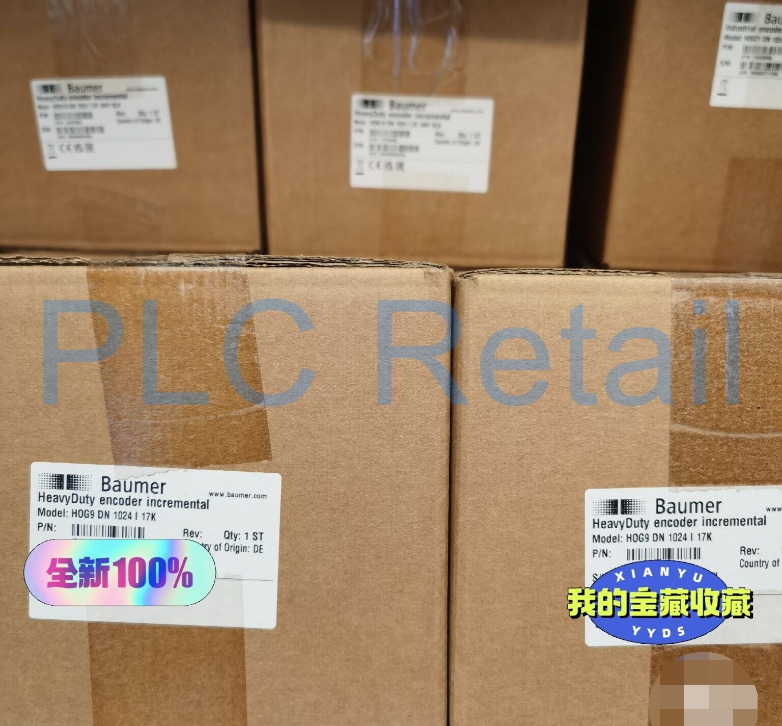 Baumer HOG9 DN 1024 I 17K Model #YC1PCS Fast Delivery - BAUMER