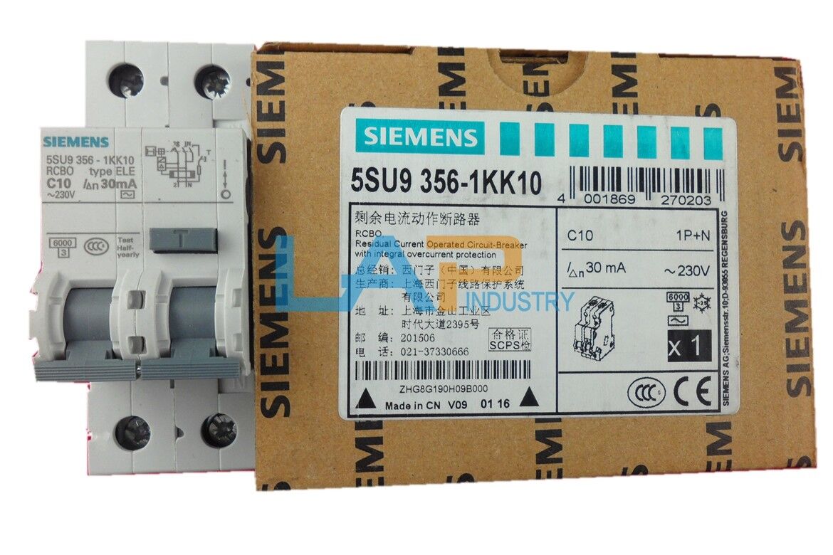 new 1PC  FOR SIEMENS Circuit Breaker 5SU9356-1KK10 1P+N 10A