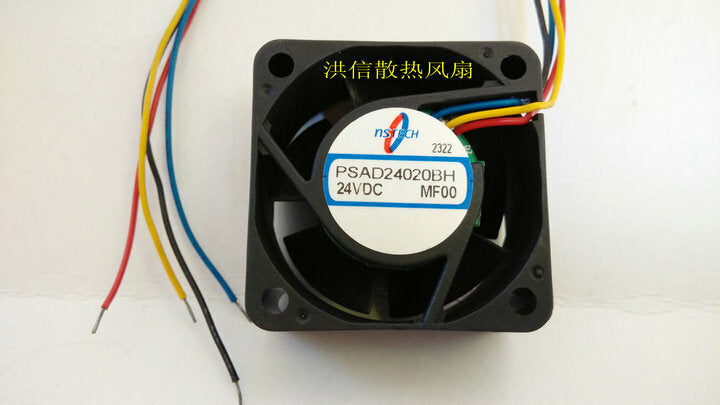1pcs  NSTECH PSAD24020BH DC24V 4020 4 wire 4 cm inverter cooling fan
