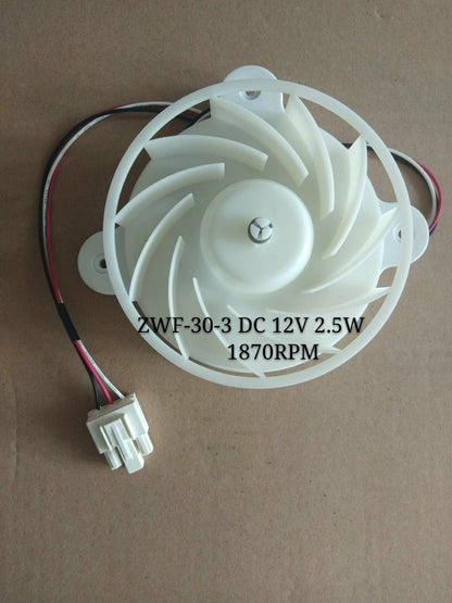 new FOR Samsung refrigerator fan motor ZWF-30-3 DC12V 2.5W