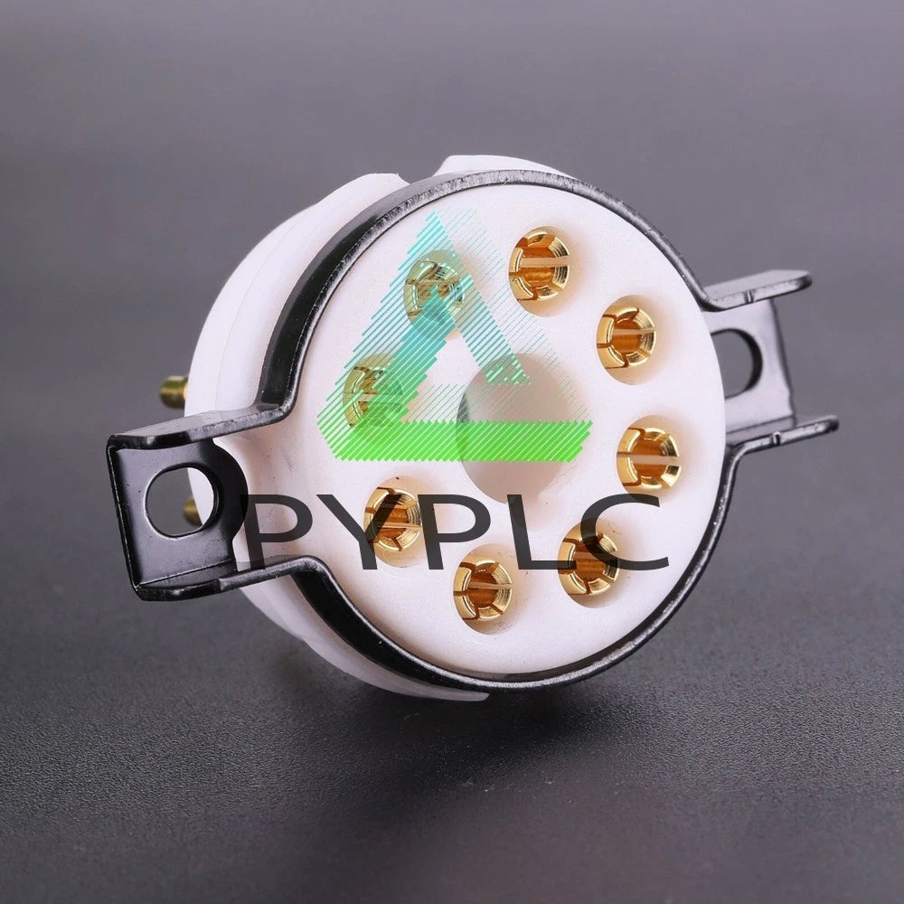 2PCS EIZZ 8PIN Tube Socket Valve Base For EL34 5AR4 6550 6V6 6SN7 KT88 HIFI