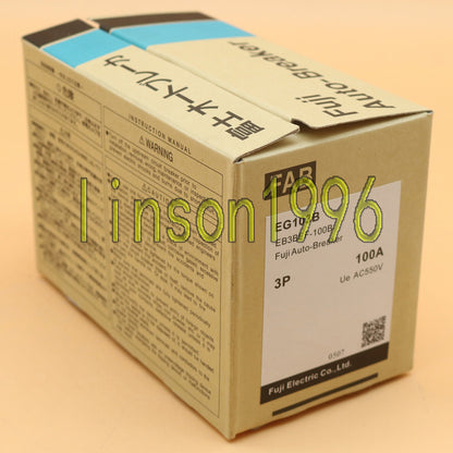 new One FUJI Circuit Breaker EG103B 3P 100A - FUJI