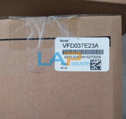Delta VFD037E23A 3.7kW 5HP 3Phase 220V Frequency Converter - DELTA