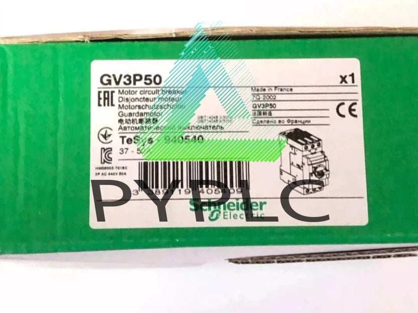 1PC Schneider GV3P50 TeSys GV3 Circuit Breaker Thermalmagnetic Fast Shipping