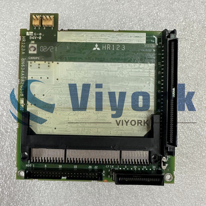 used Mitsubishi HR123A PC BOARD POWER SUPPLY CARD CNC - MITSUBISHI