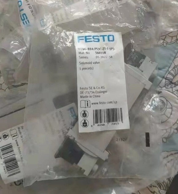 1pcs Festo VUVG-B14-P53C-ZT-F-1P3 566518 Solenoid Valve