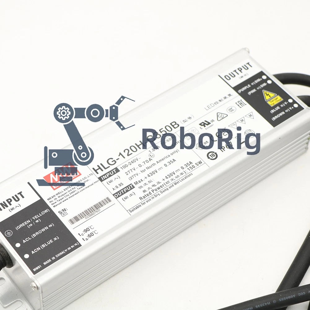 1PCS Mean Well HLG-120H-C350B AC-DC Single Output LED Driver