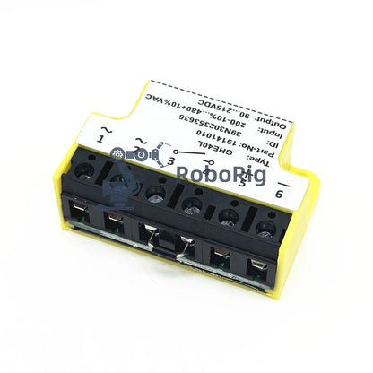 NORD GHE40L 19141010 200V-10%...480V+10%VAC 90...215VDC Motor Brake Rectifier