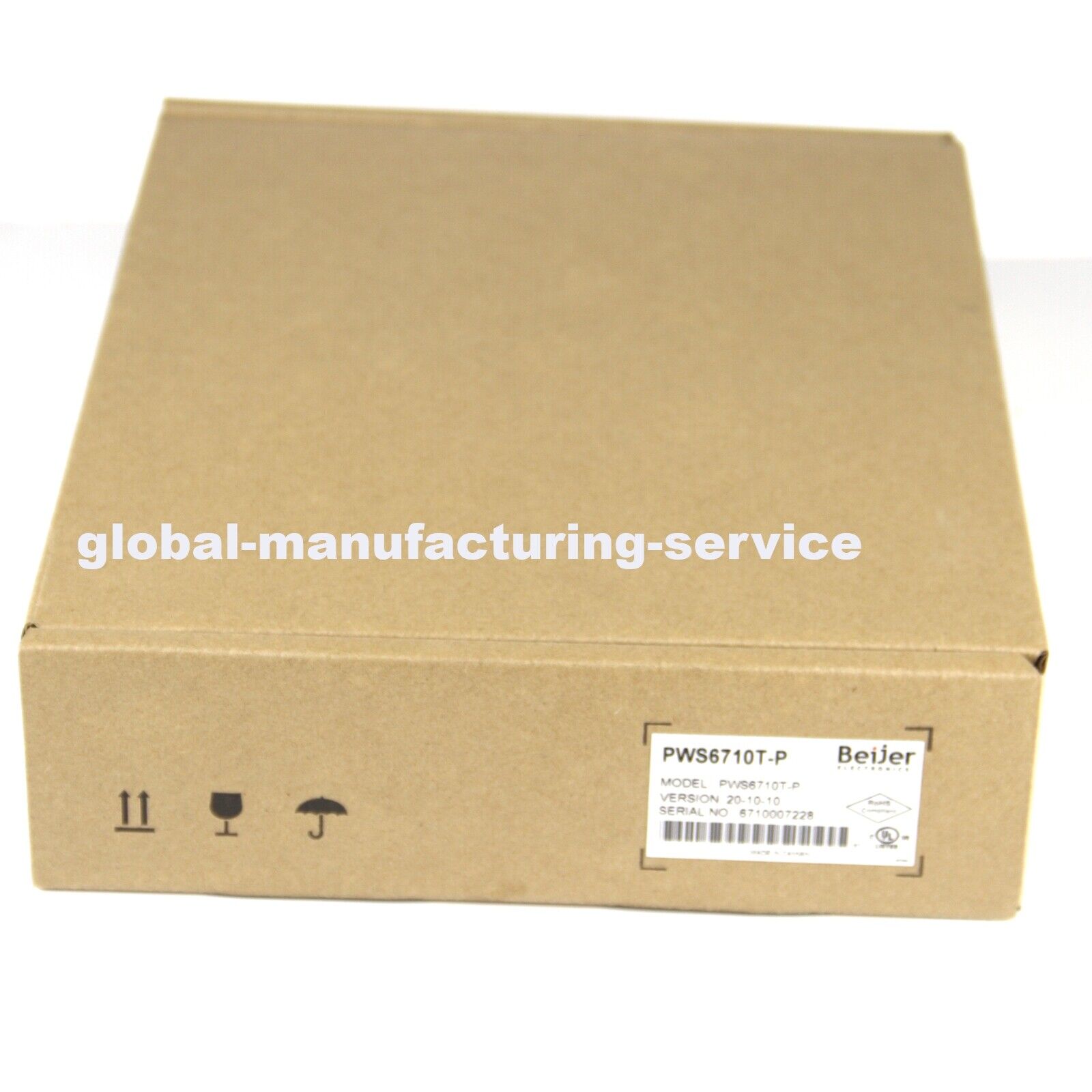 HITECH PWS6710T-P CNC 7.5 inch Touch Screen HMI Panel - HITECH