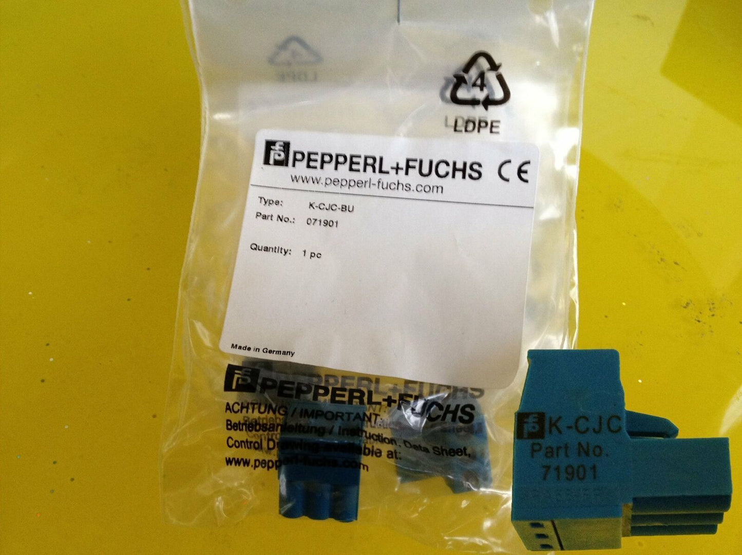 Fast Pepperl+Fuchs K-CJC-BU - PEPPERL+FUCHS