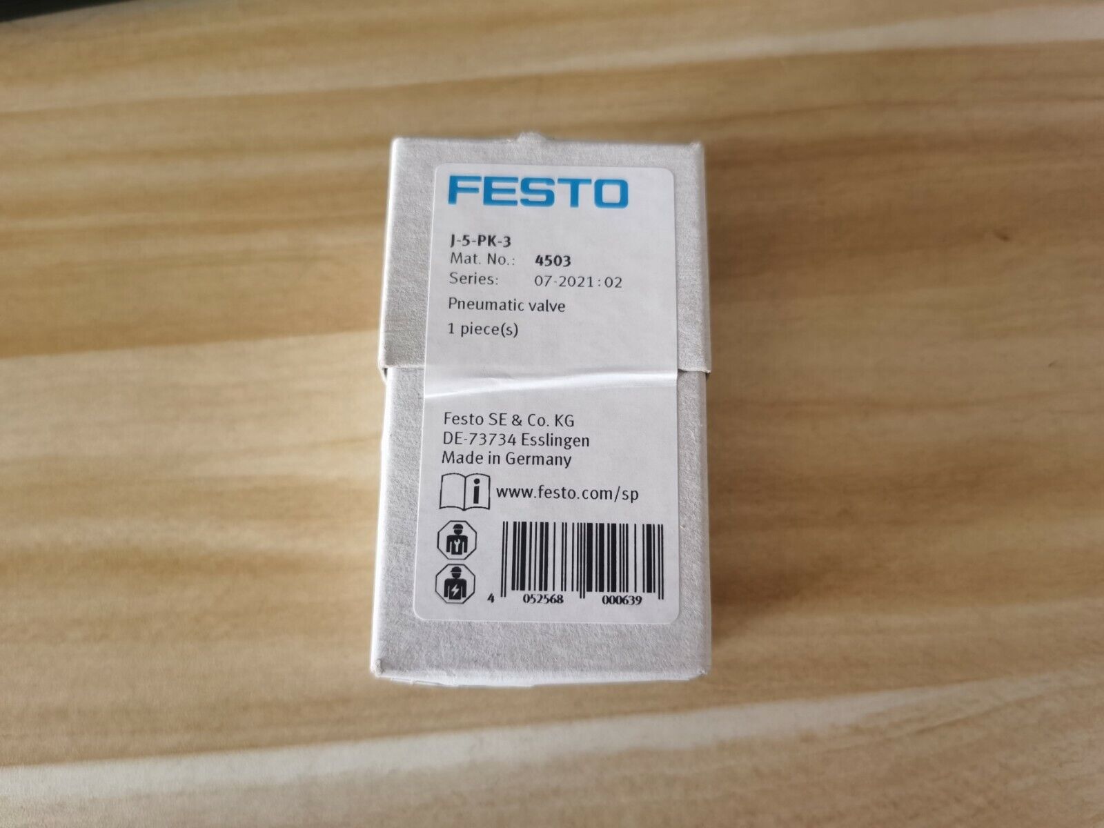 new 1PC Festo J-5-PK-3 4503 Solenoid Valve *TT - FESTO