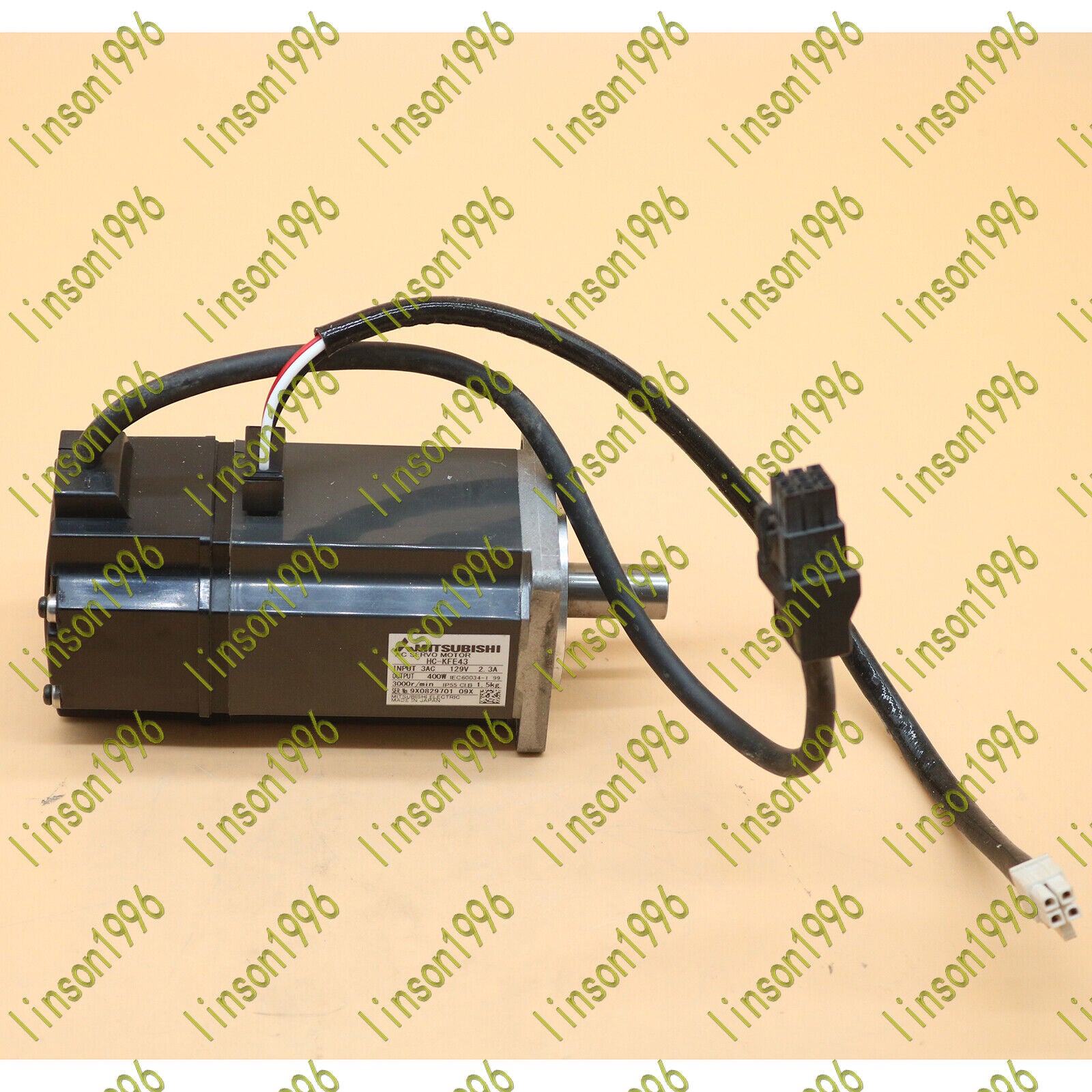 Mitsubishi HC-KFE43 AC Servo Motor – 400W Used – Tested OK - MITSUBISHI