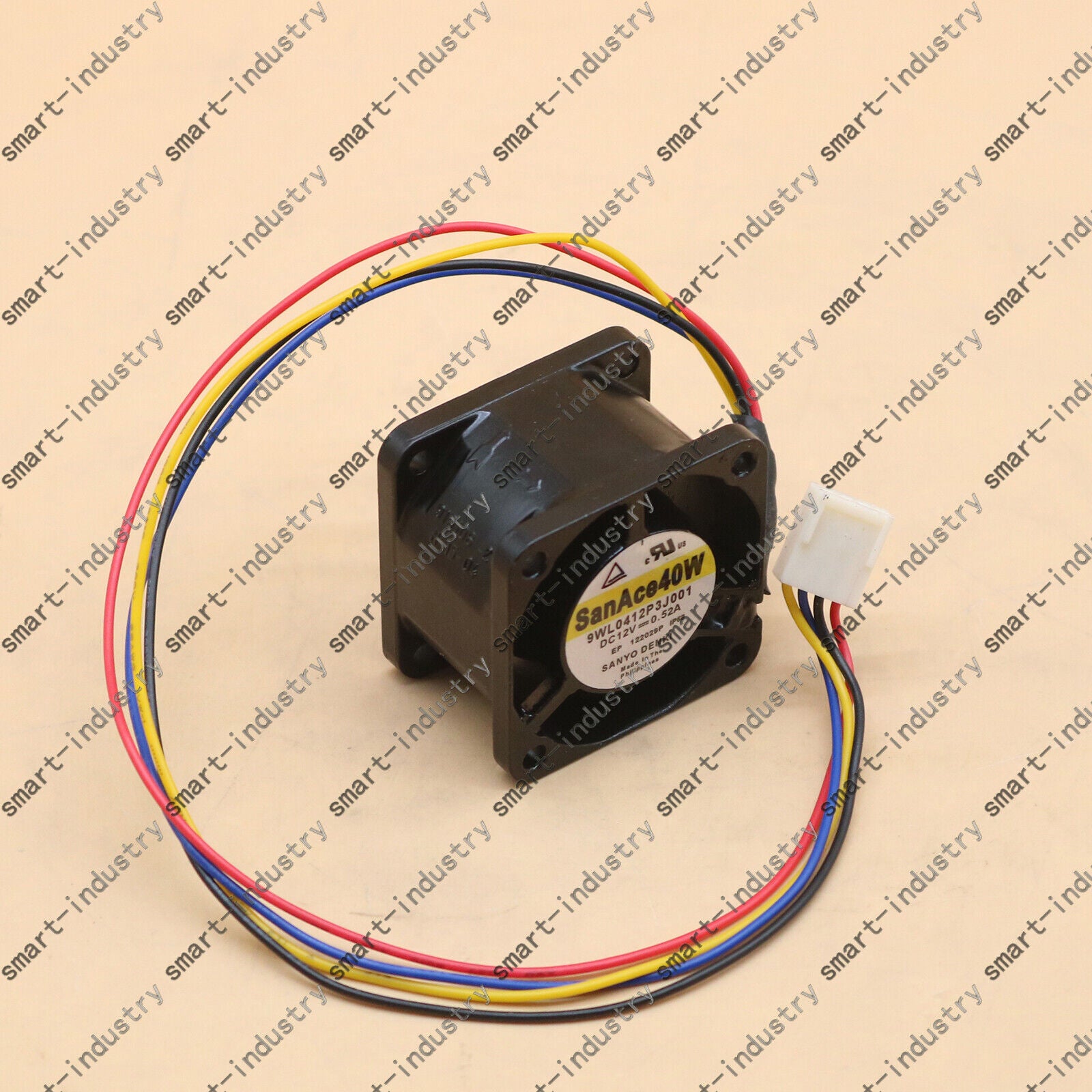 new For Sanyo 9WL0412P3J001 12V 0.52A 4-wire Cooling Fan Fast Delivery