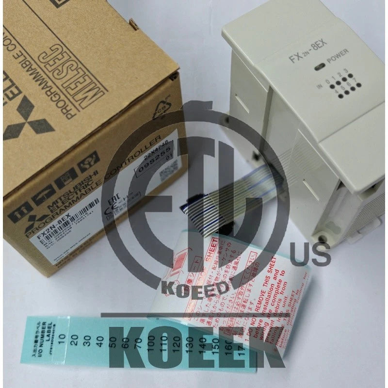 MITSUBISHI--FX2N-8EX 1PCS PLC PROGRAMMABLE CONTERLLER MODULE FX2N-8EX #
