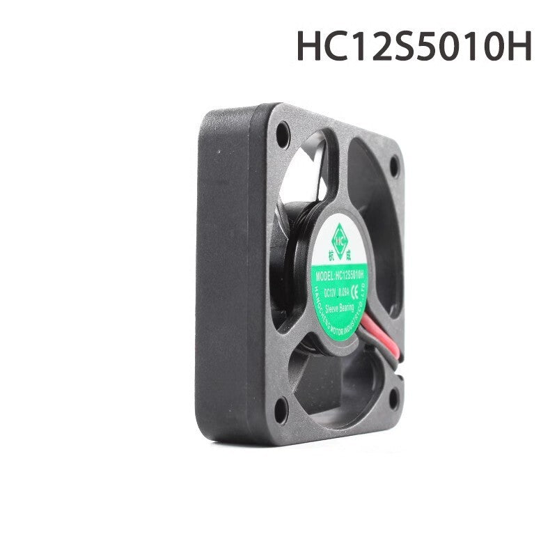 HC12S5010H 5010 12V 0.09A 5cm 2 wire silent cooling fan fan