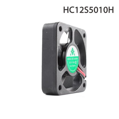 HC12S5010H 5010 12V 0.09A 5cm 2 wire silent cooling fan fan
