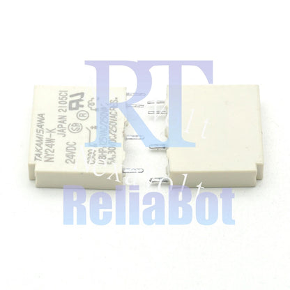 NY24W-K Power Relay 5A 24VDC 4 Pins x 2PCS