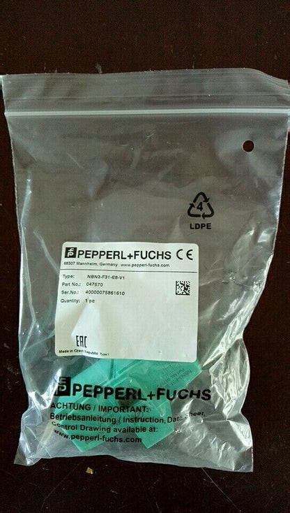Pepperl+Fuchs NBN3-F31-E8-V1 Sensor - High-Precision Motion Sensor - PEPPERL+FUCHS