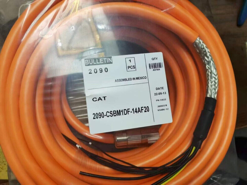 New 1PCS Servo Power Cable 2090-CSBM1DF-14AF20 20m - KABUKI ELECTRIC