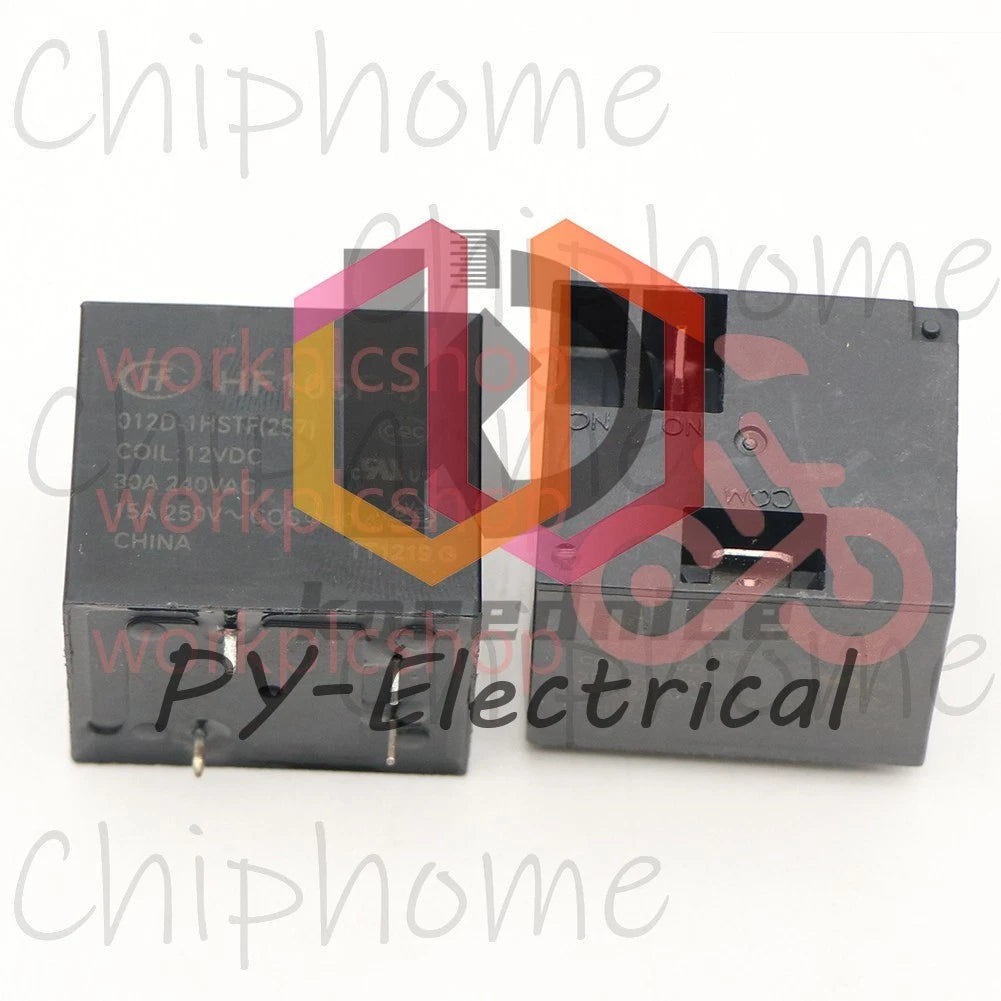 1PC Hongfa HF105F-5-012D-1HSTF 12VDC Power Relay 30A 240VAC 4Pins