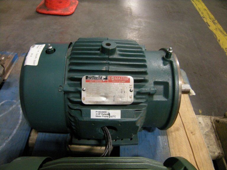 RELIANCE P18G38404 MOTOR 3HP 3PH 1740RPM 60HZ 230V/460V 2.9/3.7A FR. 182TC - RELIANCE