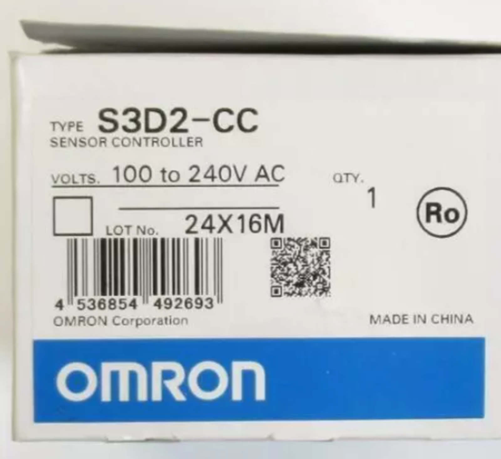 new  OMRON S3D2-CC PLC SENSOR PROCESS CONTROLLER