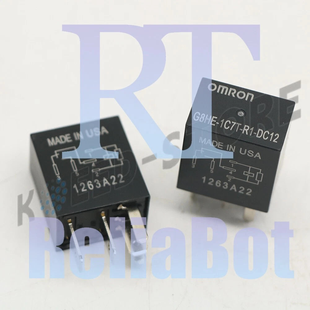 1PCS Omron G8HE-1C7T-R1-DC12 12VDC Relay G8HE1C7TR1