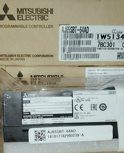 Mitsubishi AJ65BT-64AD Converter Unit AJ65BT64AD - MITSUBISHI
