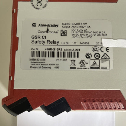 Guardmaster Safety Relay 440R-S13R2 - ALLEN-BRADLEY