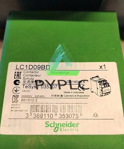 1PCS Schneider Contactor LC1D09BD LC1-D09BD DC24V Fast Delivery
