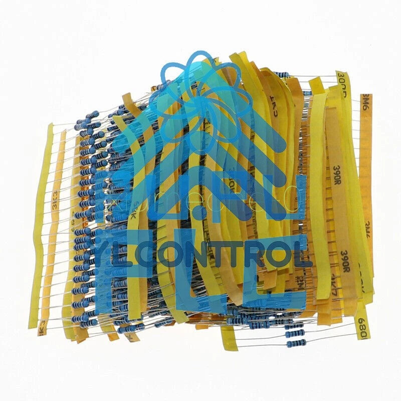 1100pcs 10X 110 Value 0.1Ω ~ 10 mΩ 1/2W 1% Metal Film Resistor Assortment Kit N8