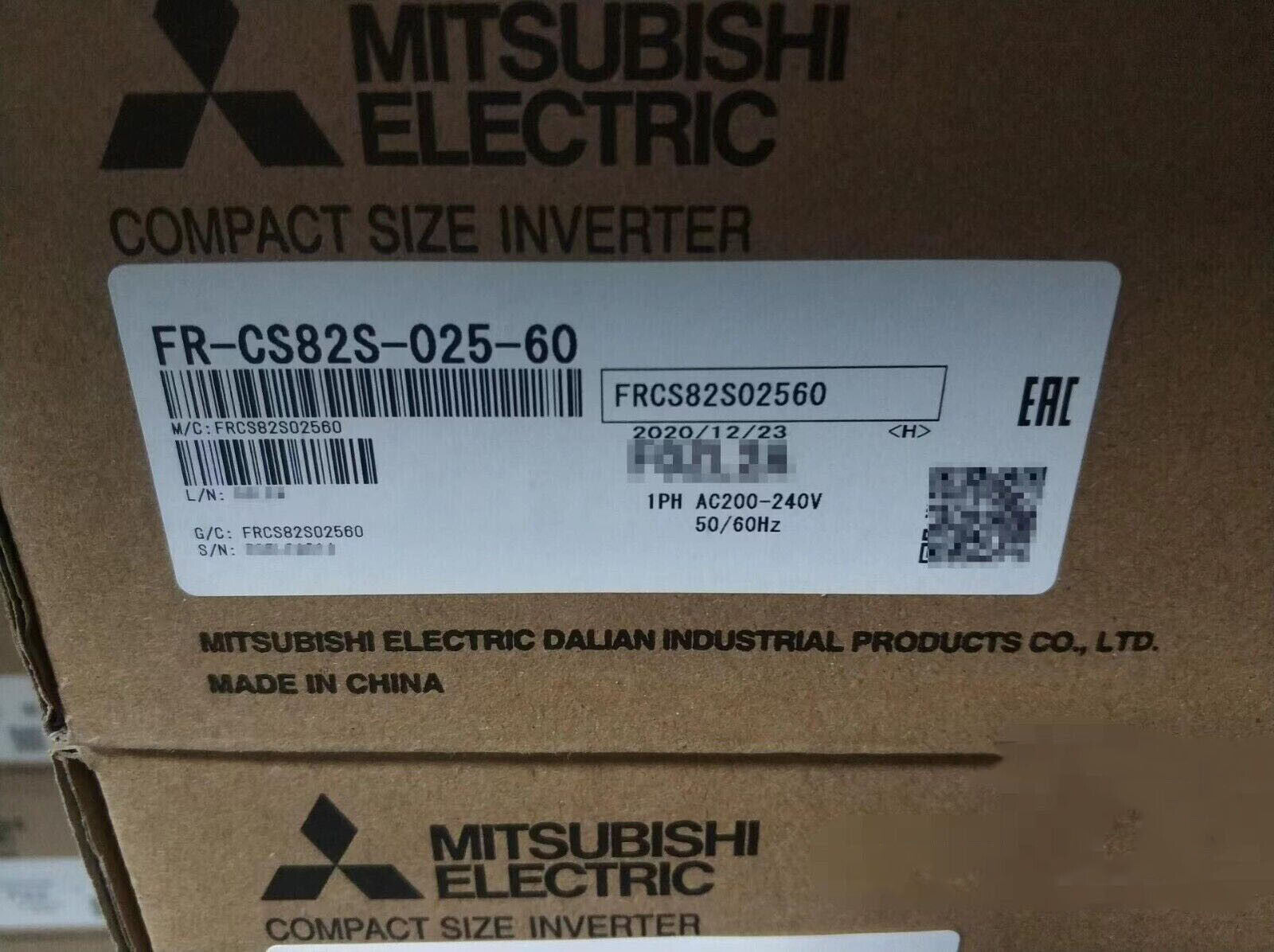 new Mitsubishi FR-CS82S-025-60 Inverter FRCS82S02560 ping#YC - MITSUBISHI
