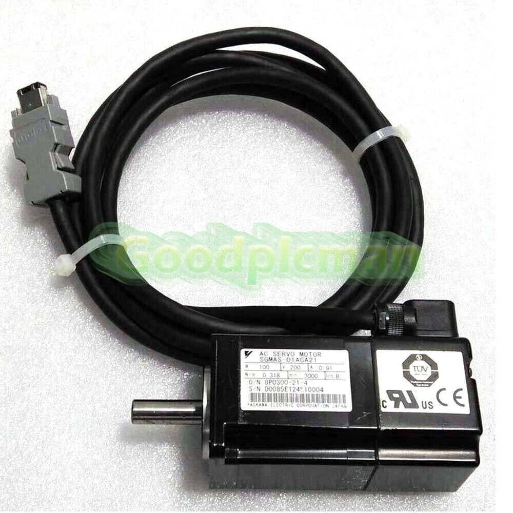 YASKAWA SGMAS-01ACA21 Servo Motor 1Pcs/