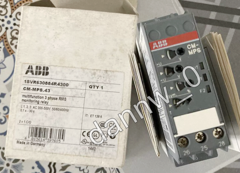 ABB CM-MPS.43 1SVR630884R4300 Relay - ABB