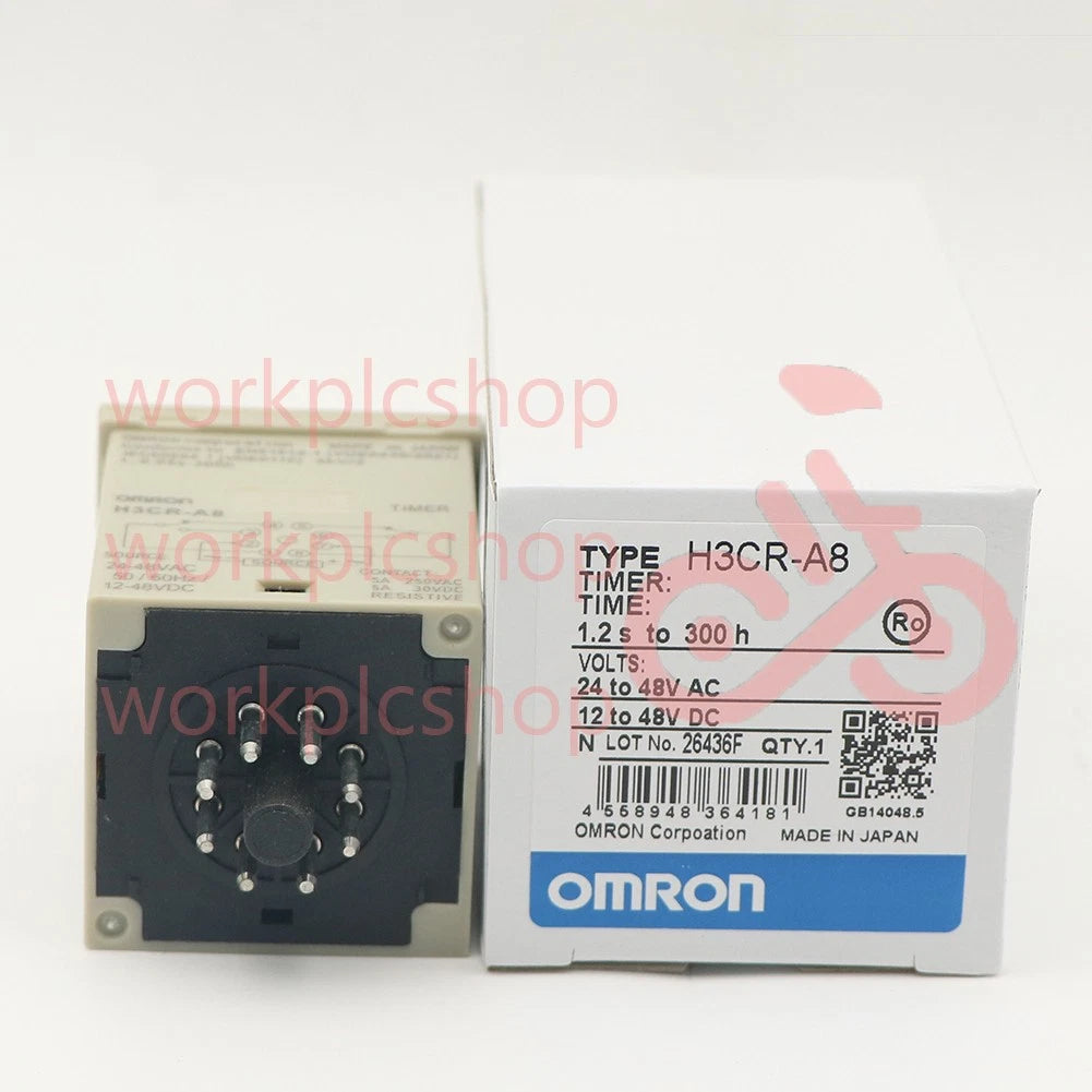 1PCS Omron H3CR-A8 H3CRA8 24-48VAC 12-48VDC Timer